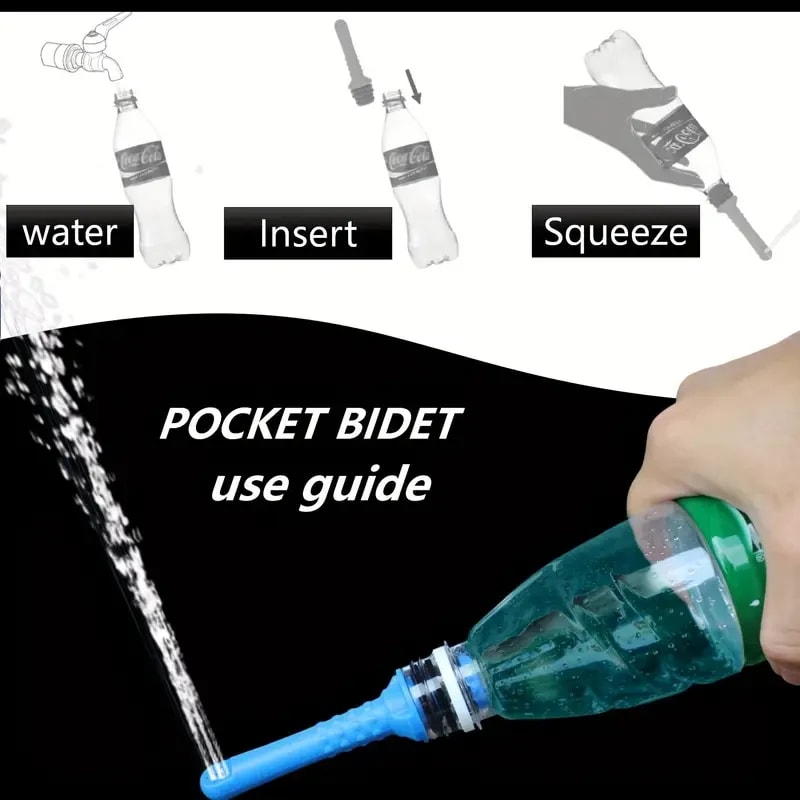 Portable Bidet Peri Bottle For Postpartum Care Travel Hygiene Bottle Set 1