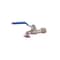 Dual Outlet Zinc Alloy Garden Faucet Heavy Duty Outdoor Bibcock For Irrigation And Home Use 6