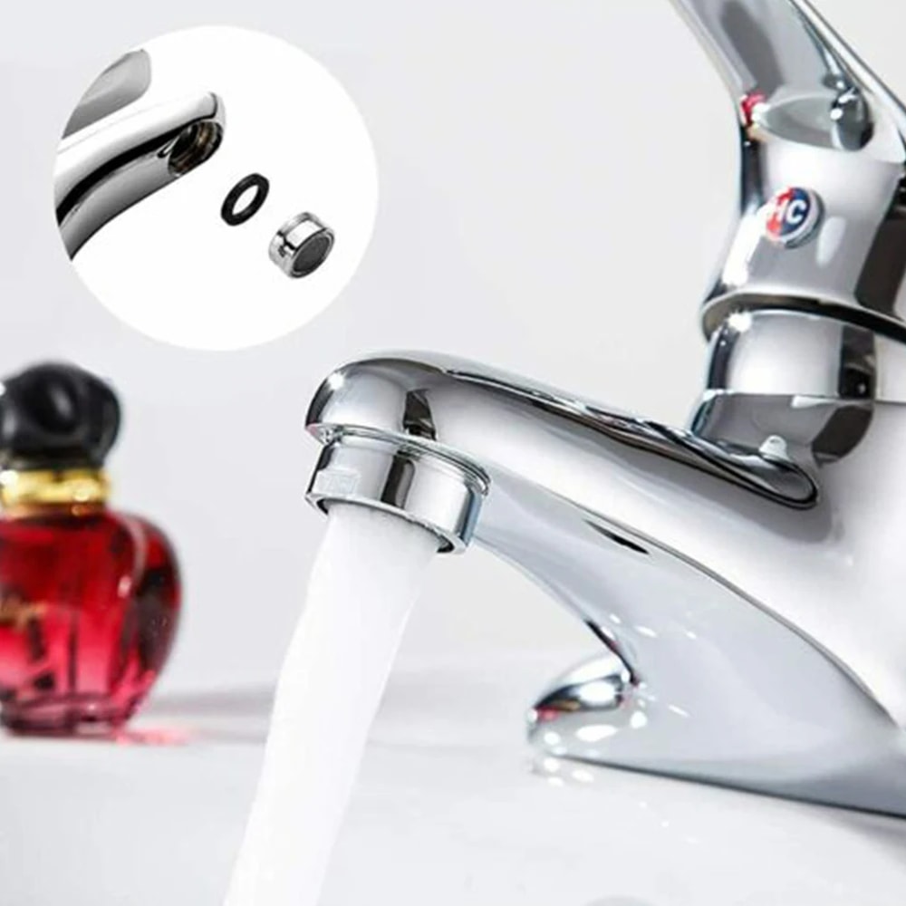 Piece Faucet Aerator Set with Wrench Water Saving Tap Filter Replacement Kit