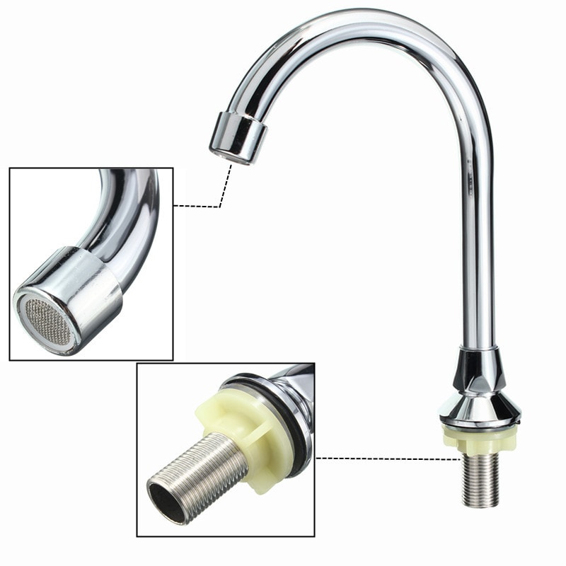 Hands Free Foot Pedal Faucet Control Valve For Kitchen And Bathroom Sink 3