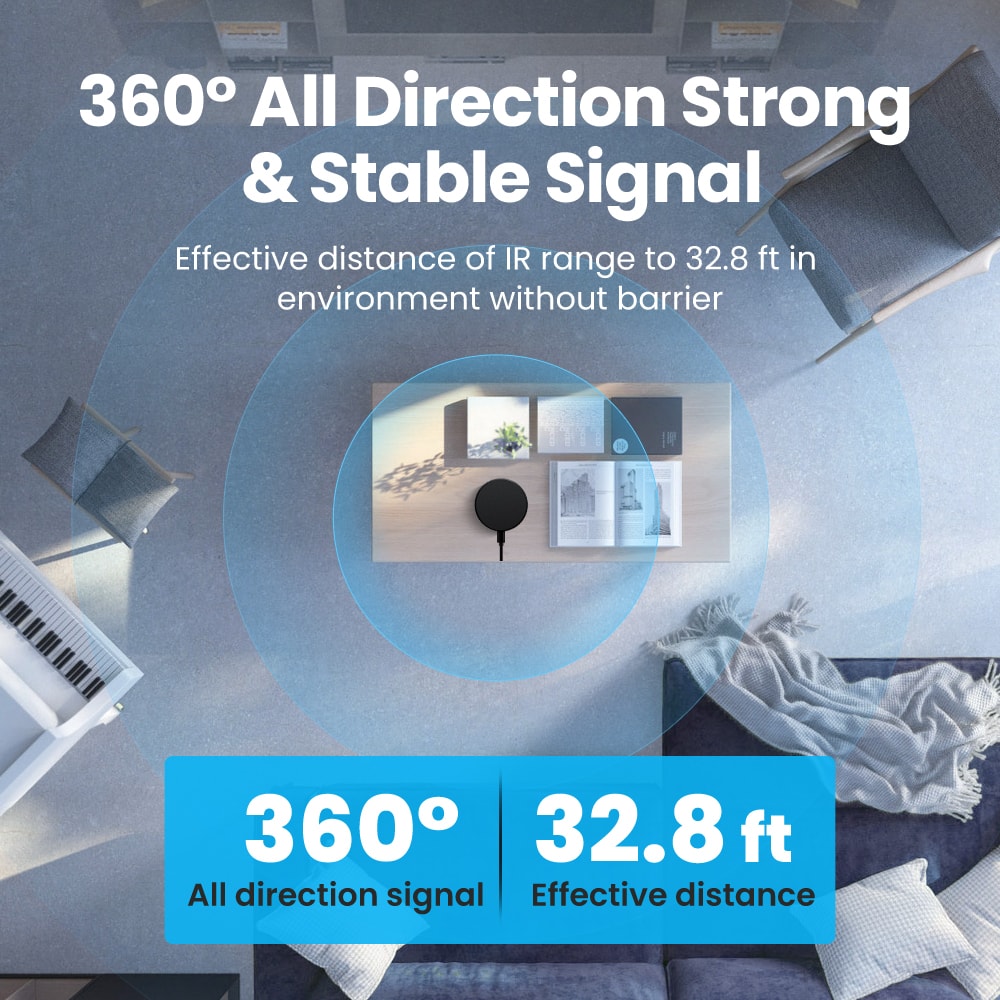 AVATTO Smart IR Remote Hub WiFi Remote Control For AC TV Compatible With Alexa Google Home 4