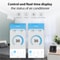 Smart WiFi Thermostat IR Remote Controller For AC With Temperature Humidity Monitor Voice Control 4