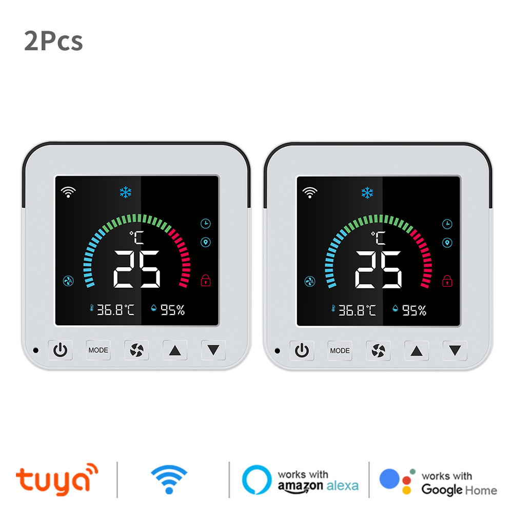 Smart WiFi Thermostat IR Remote Controller For AC With Temperature Humidity Monitor Voice Control 7