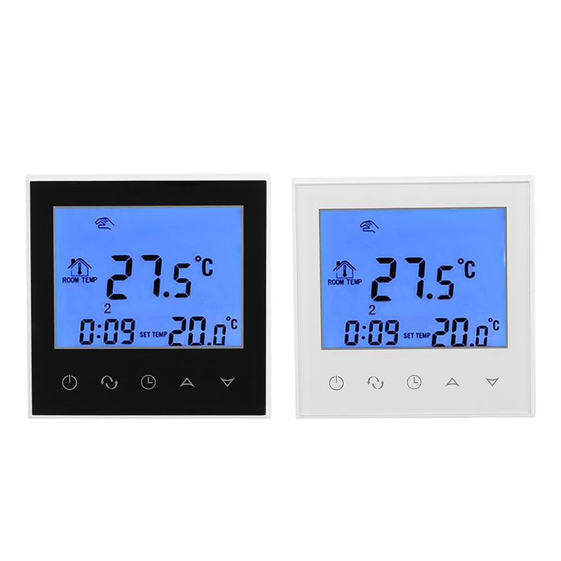 Smart LCD Touch Screen Thermostat Programmable Temperature Controller for Home Heating