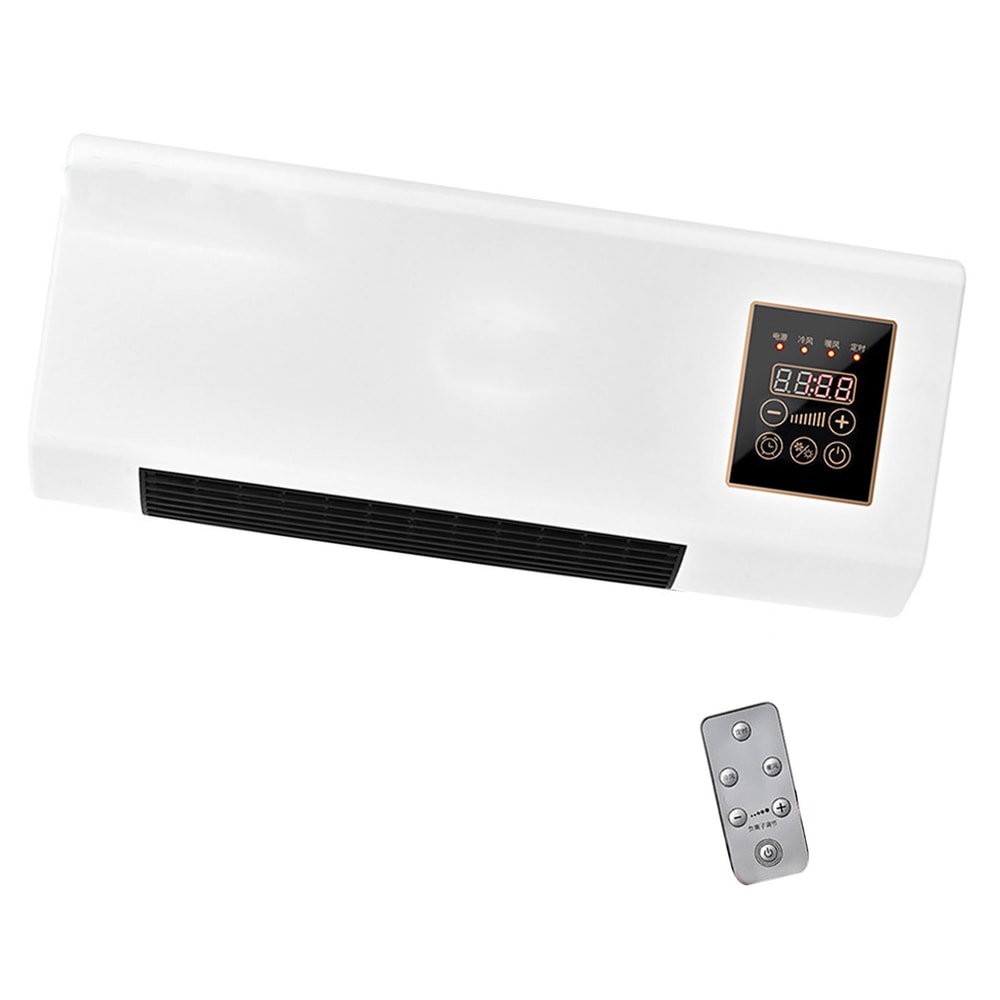 Portable Air Conditioner Heater Wall Mounted with Remote Control