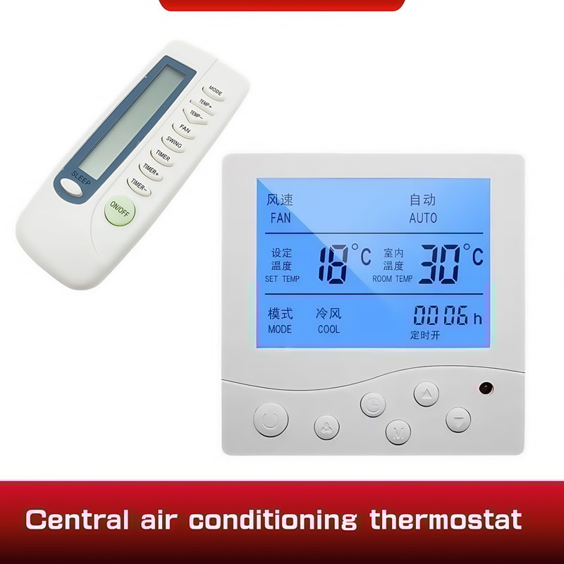 Smart HVAC Thermostat Mini Controller For FCU Air Conditioner Temperature Control 1