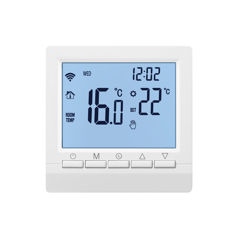 Smart Programmable Thermostat for Gas Boilers with Digital Room Control