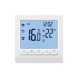 smart programmable thermostat for gas boilers with digital room control