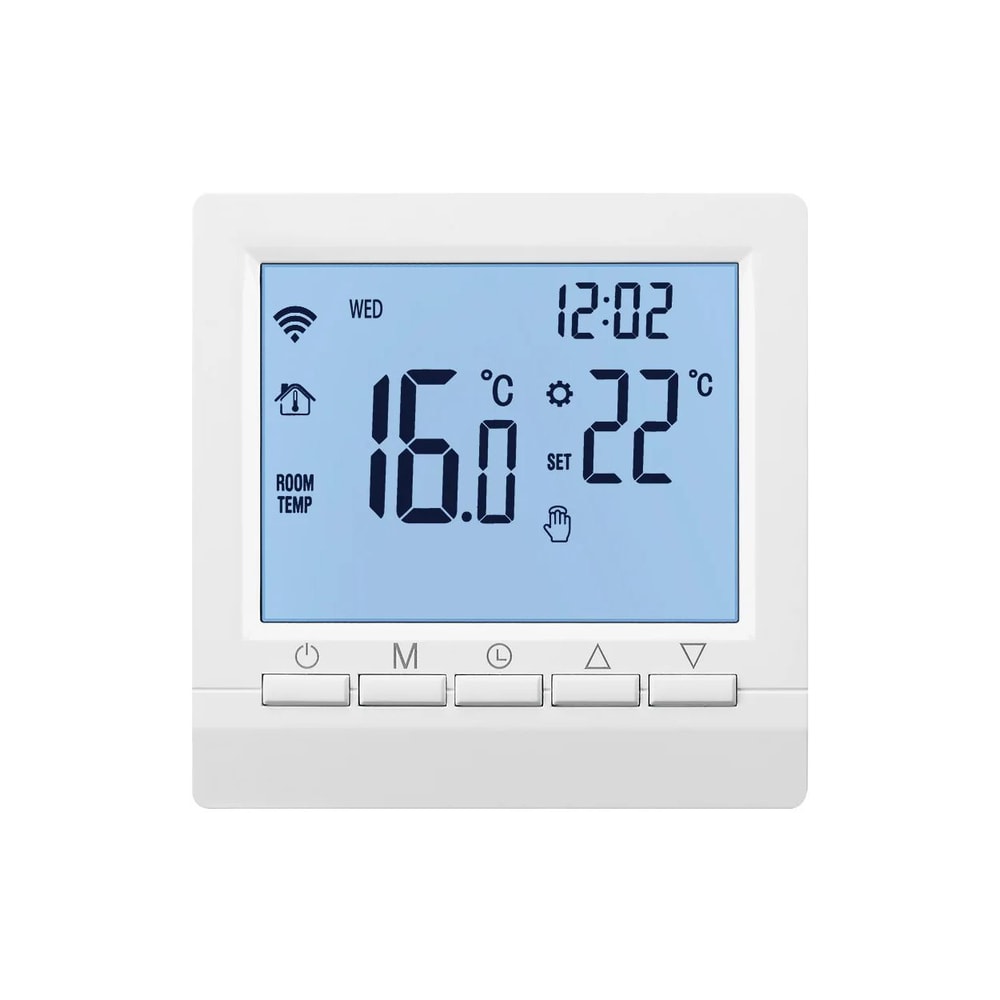 Smart Programmable Thermostat for Gas Boilers with Digital Room Control