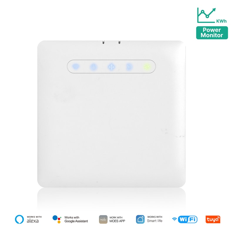 Smart WiFi Thermostat For Radiator Heating With Energy Monitoring Voice Control 6