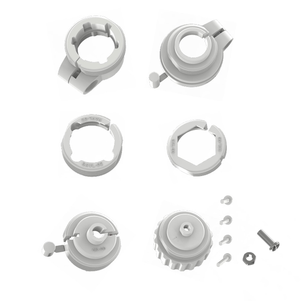 High Precision Smart Radiator Valve Adapterm For Tuya Zigbee Thermostats 1