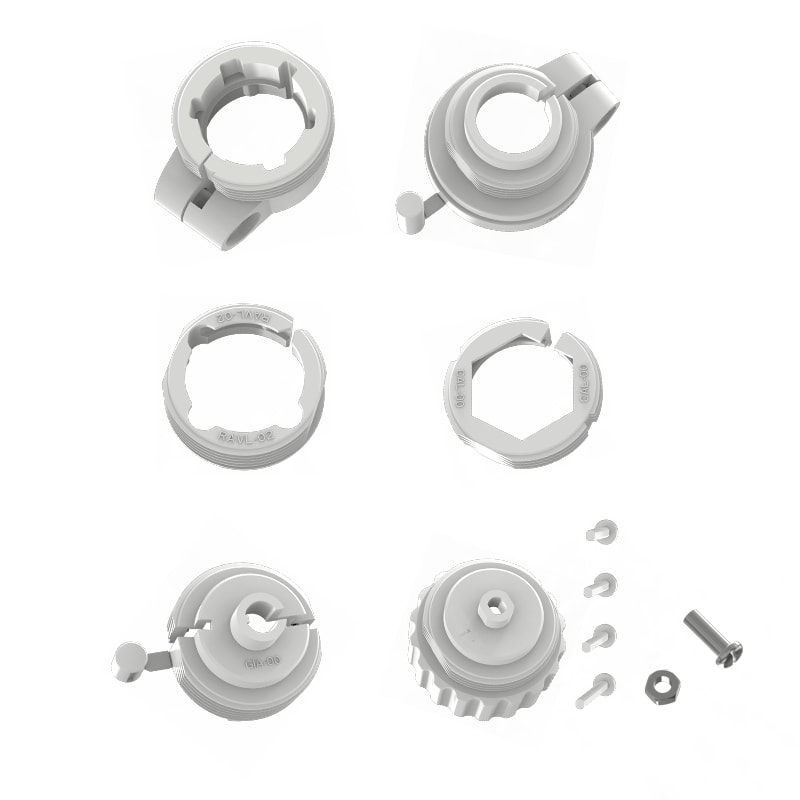 High Precision Smart Radiator Valve Adapterm For Tuya Zigbee Thermostats 1