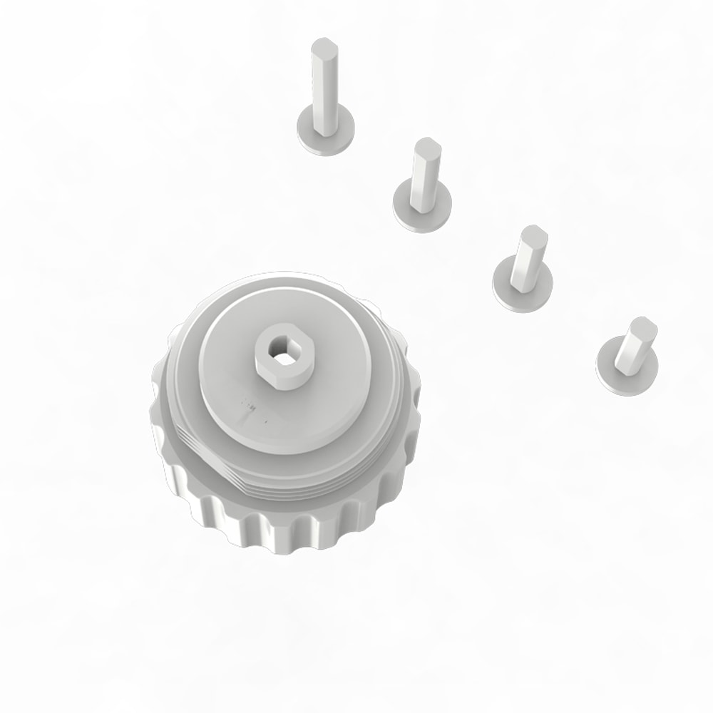 High Precision Smart Radiator Valve Adapterm For Tuya Zigbee Thermostats 4