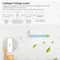 ZigBee Temperature Sensor Smart Humidity Monitor with App Control and Alexa Compatibility