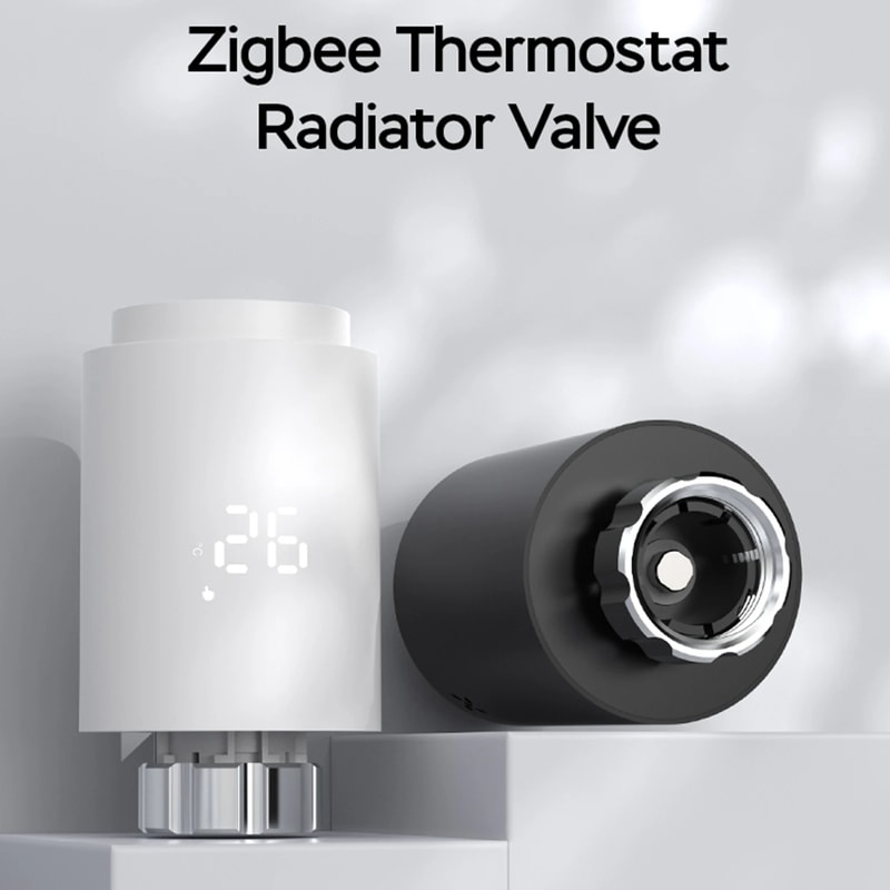 Smart Radiator Thermostat Zigbee Valve With Alexa Google Home Control 0