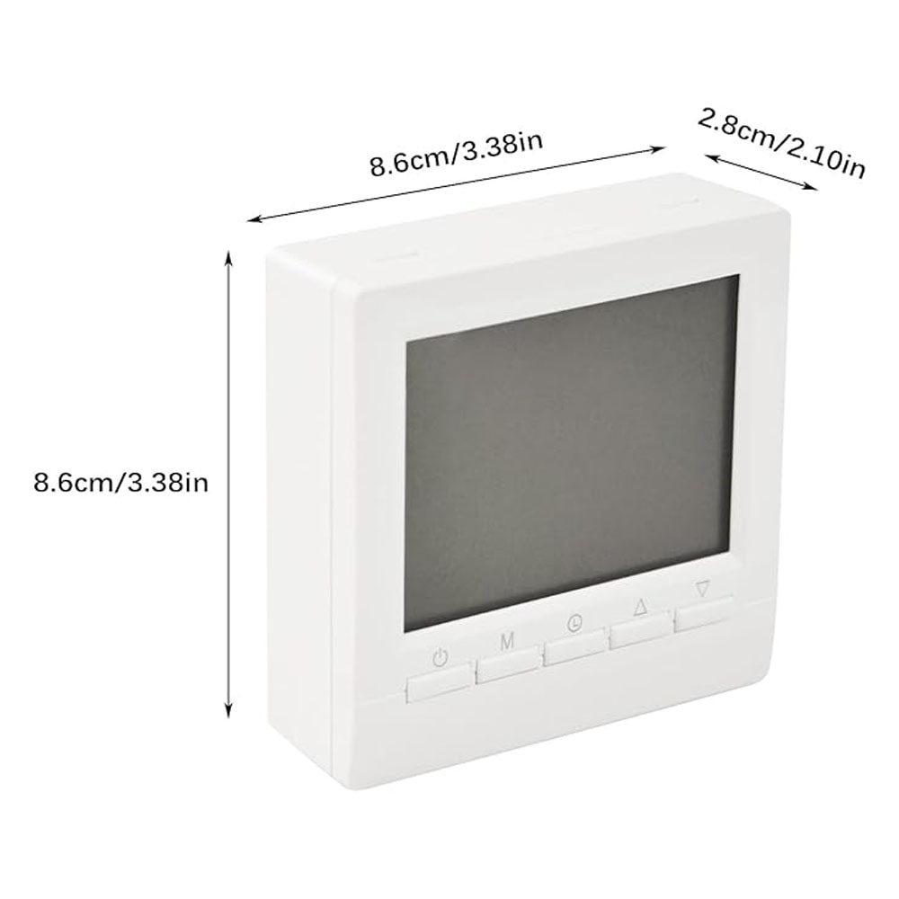 Smart Programmable Thermostat for Gas Boiler Heating with Wireless Control & Child Lock