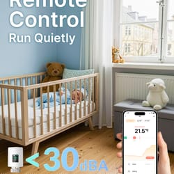 smart radiator valve wifi thermostat with app control & voice integration