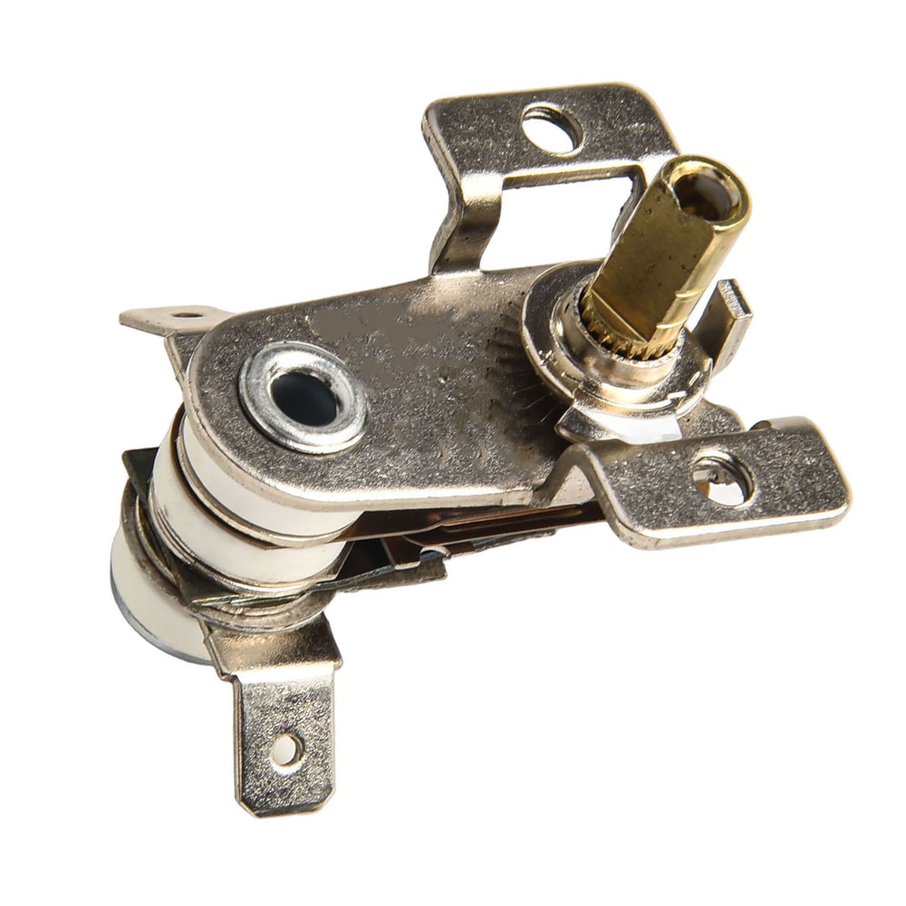 Adjustable Bimetal Thermostat Switch for Heaters, Ovens & Appliances