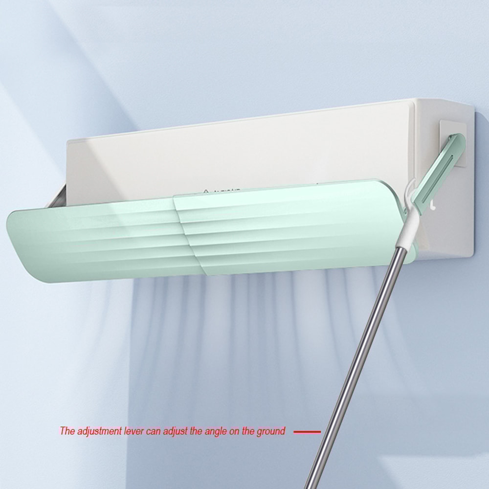 Adjustable Air Conditioner Deflector Shield for AC Vent Airflow Control