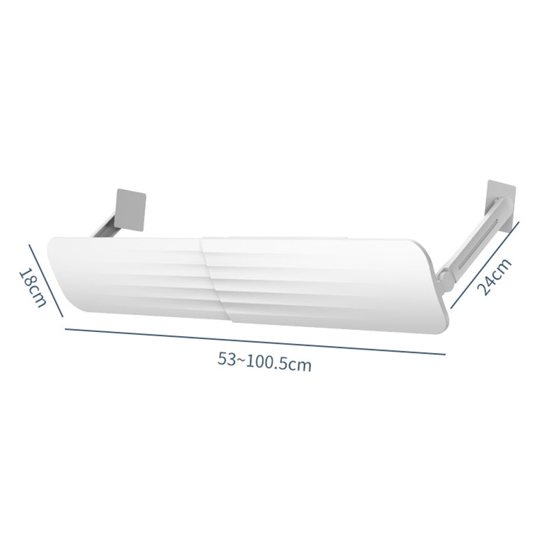Adjustable Air Conditioner Deflector Shield for AC Vent Airflow Control