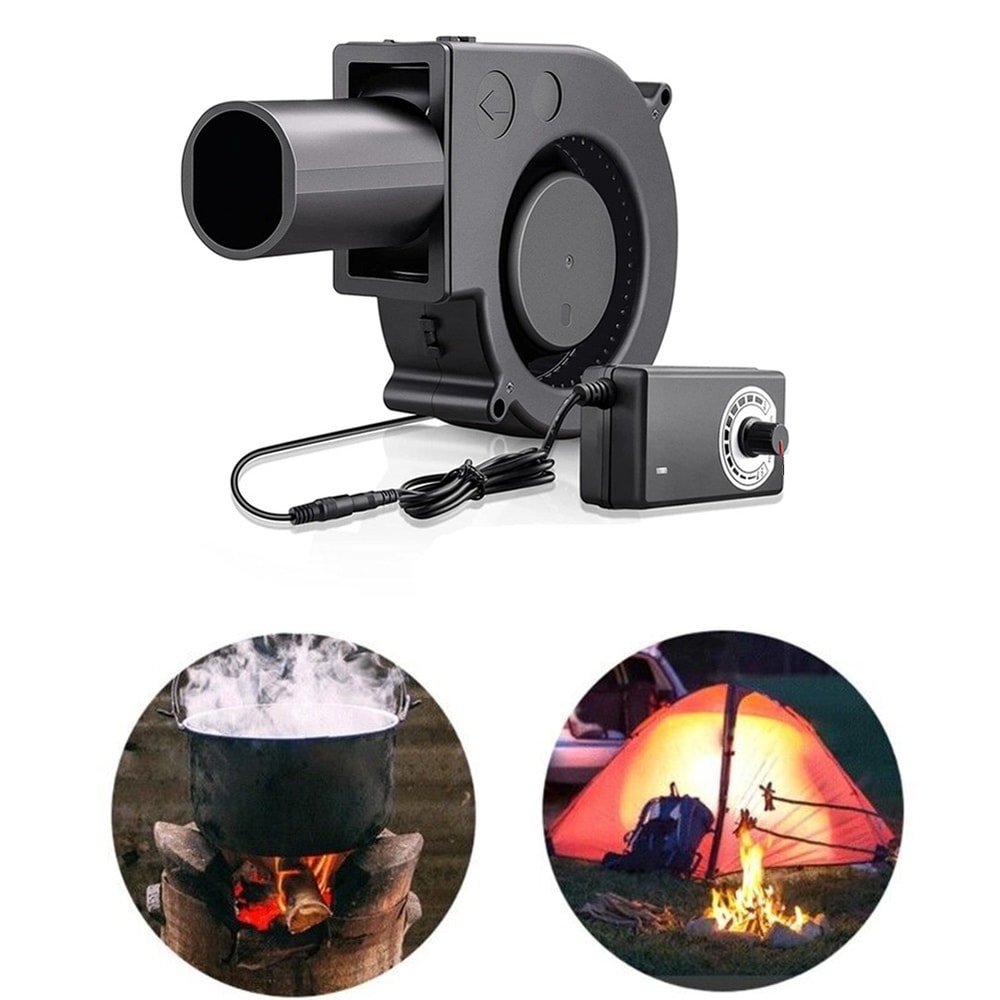 Adjustable Speed BBQ Blower Fan 97mm Portable Ventilation Cooling Fan For Grill Heater And Cabinet 5