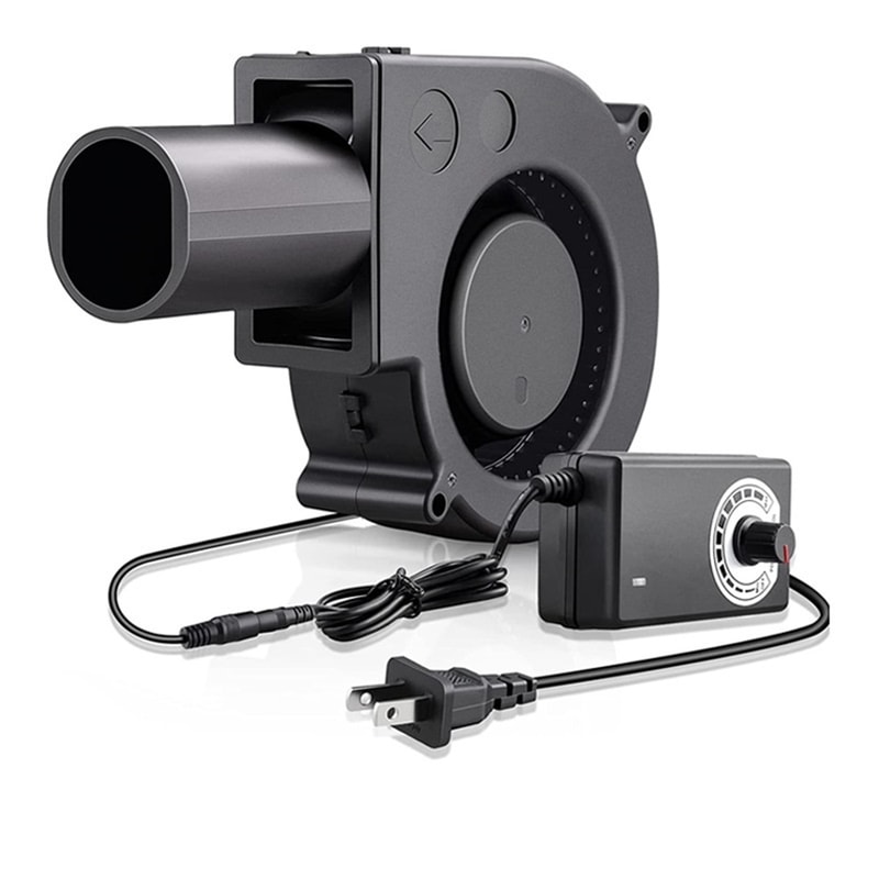 Adjustable Speed BBQ Blower Fan 97mm Portable Ventilation Cooling Fan For Grill Heater And Cabinet 6