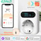 Smart WiFi Thermostat Plug Alexa Google Home Temperature Controller with Sensor