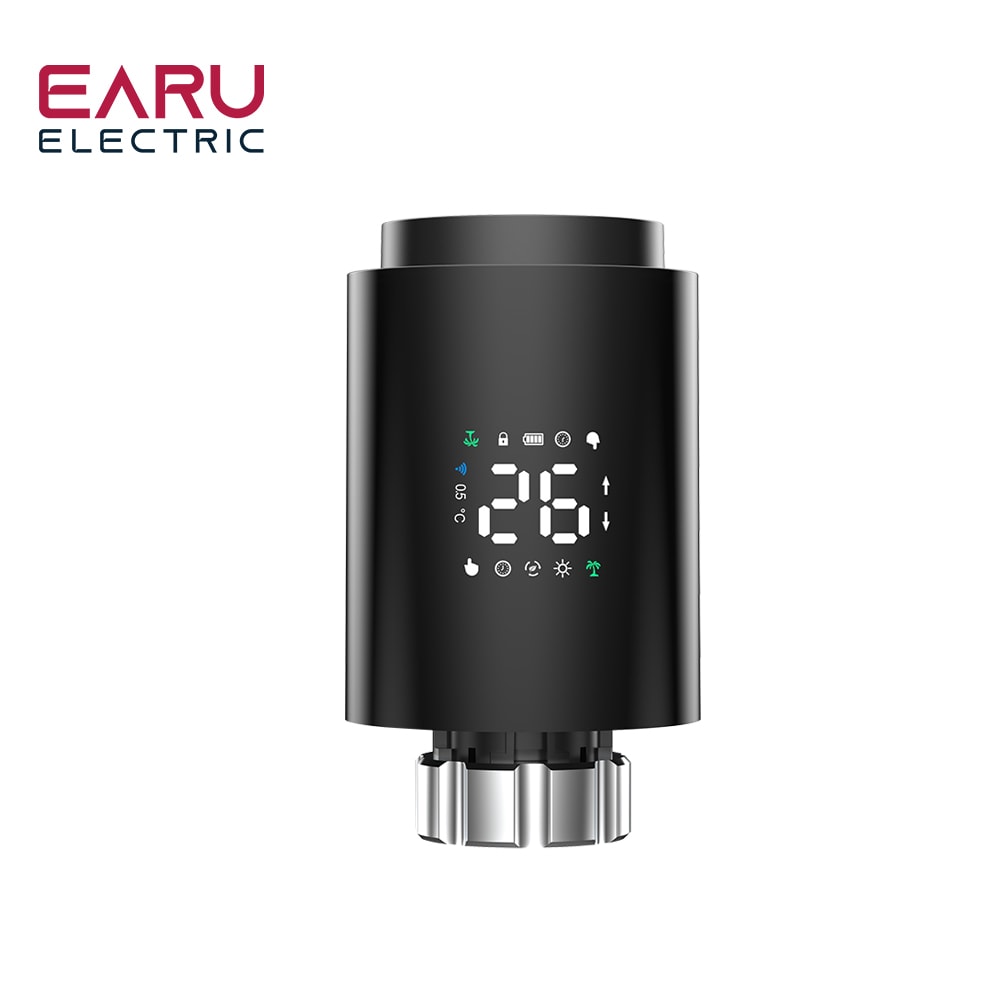 Smart ZigBee Radiator Valve Thermostat With App Control Alexa Integration 6