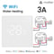 Smart Thermostat WiFi Floor Heating Controller With Tuya Matter For Alexa Google Home 6