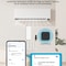 Smart WiFi Temperature Humidity Sensor with External Probe for Refrigerator, Aquarium & Home Monitoring