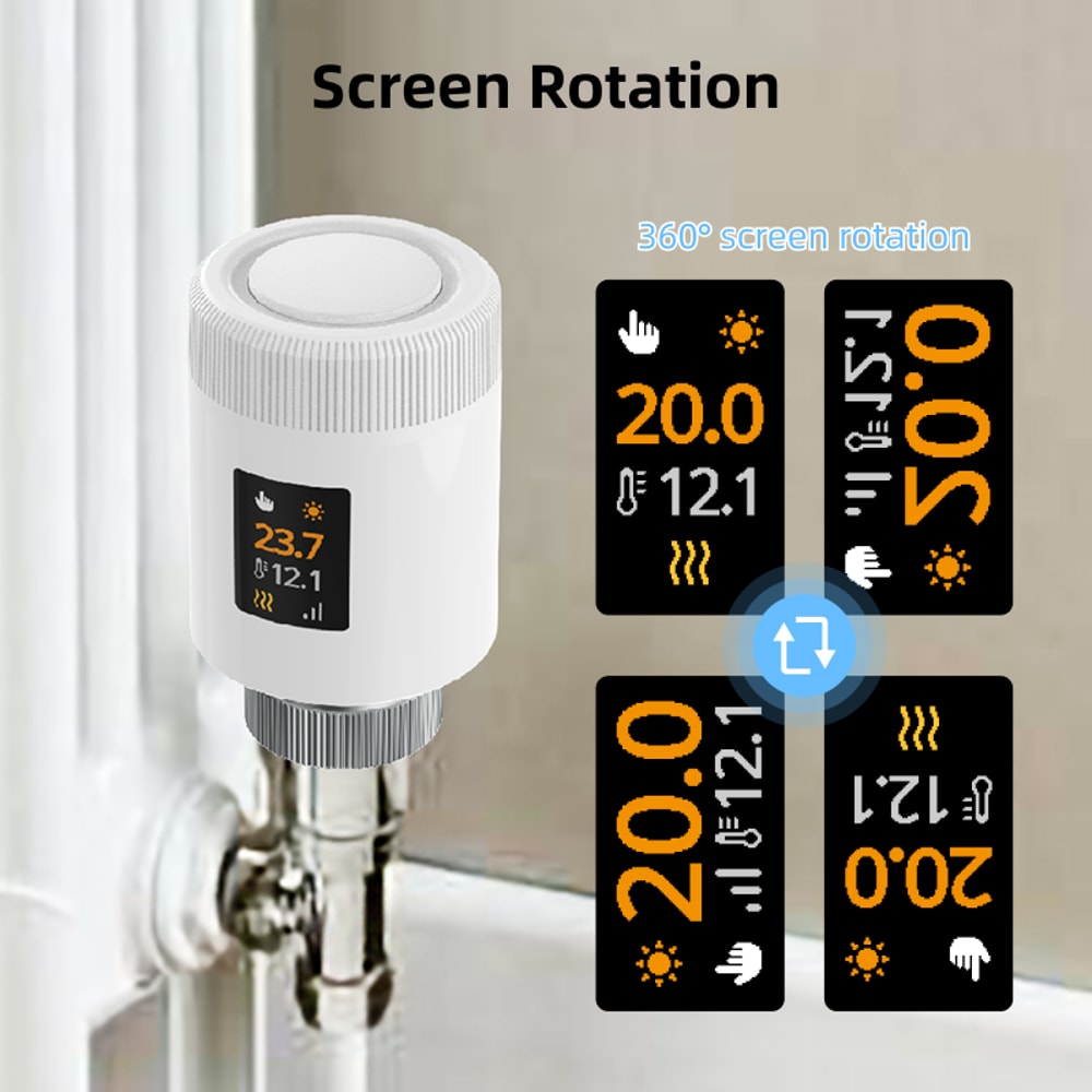 Smart Radiator Thermostat Valve With Alexa Google Control And Energy Saving TRV 3