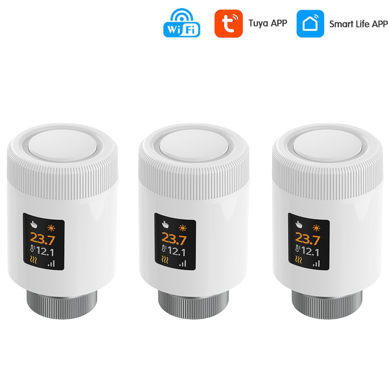 Smart Radiator Thermostat Valve With Alexa Google Control And Energy Saving TRV 6