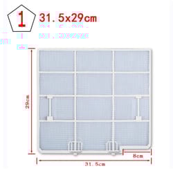 reusable hisense ac filter mesh washable air conditioner dust screen replacement