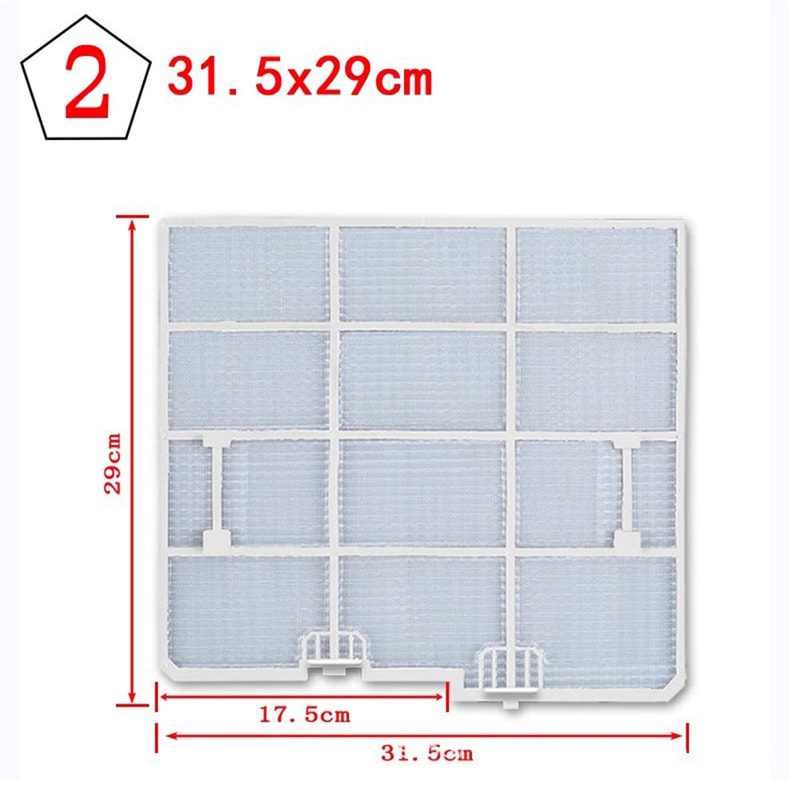 Reusable Hisense AC Filter Mesh Washable Air Conditioner Dust Screen Replacement