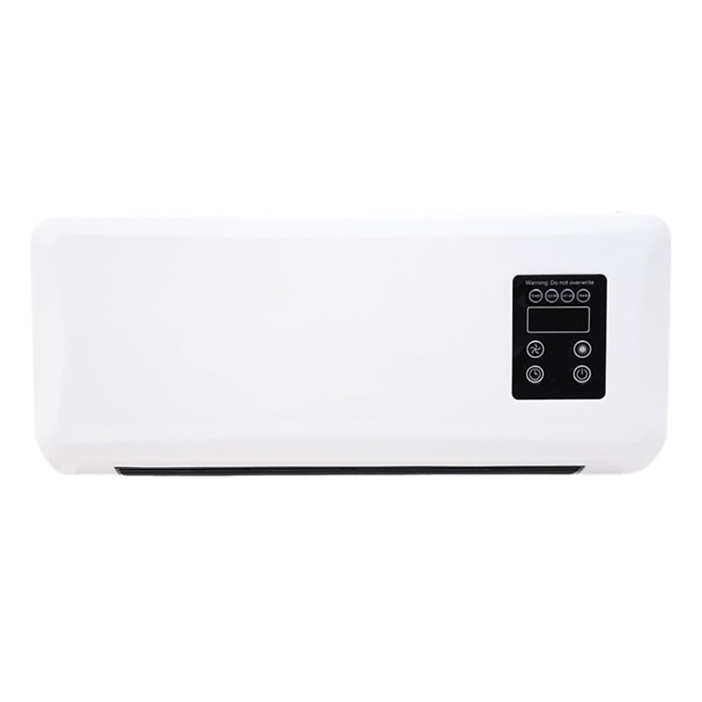 Smart Wall Mounted Portable Heater with Remote Fast Heating Electric Fan Heater for Bedroom Bathroom