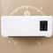 Smart Wall Mounted Portable Heater with Remote Fast Heating Electric Fan Heater for Bedroom Bathroom