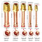 Degree Brass Pipe Fitting Copper Connector For HVAC And Air Conditioner Systems 0