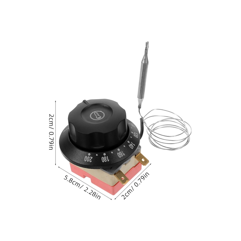 Universal Oven Thermostat Knob Temperature Control Switch for Air Fryer & Electric Oven