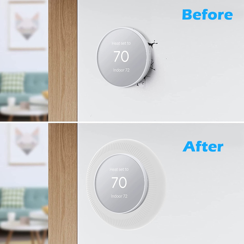 Smart Thermostat Cover Plate for Nest Clean Wall Trim Kit