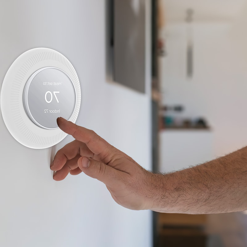 Smart Thermostat Cover Plate for Nest Clean Wall Trim Kit