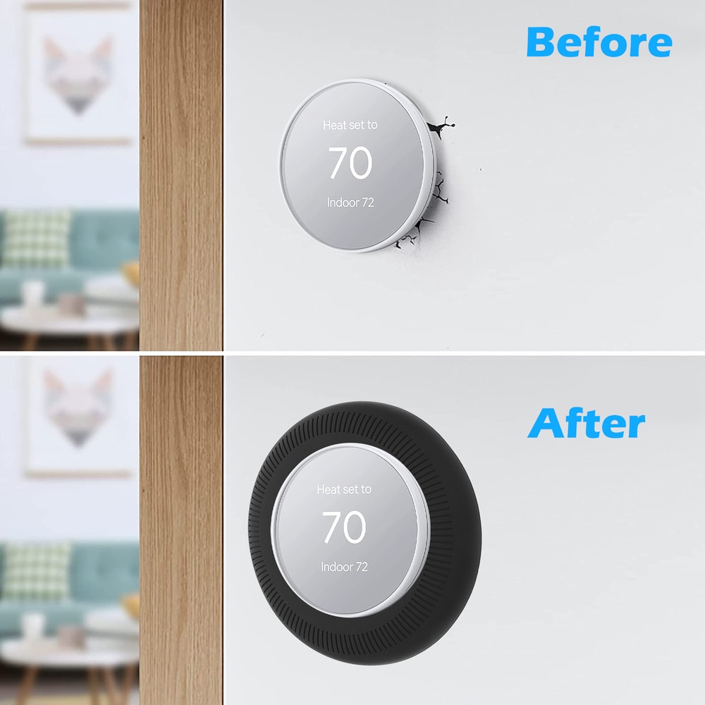 Smart Thermostat Cover Plate for Nest Clean Wall Trim Kit