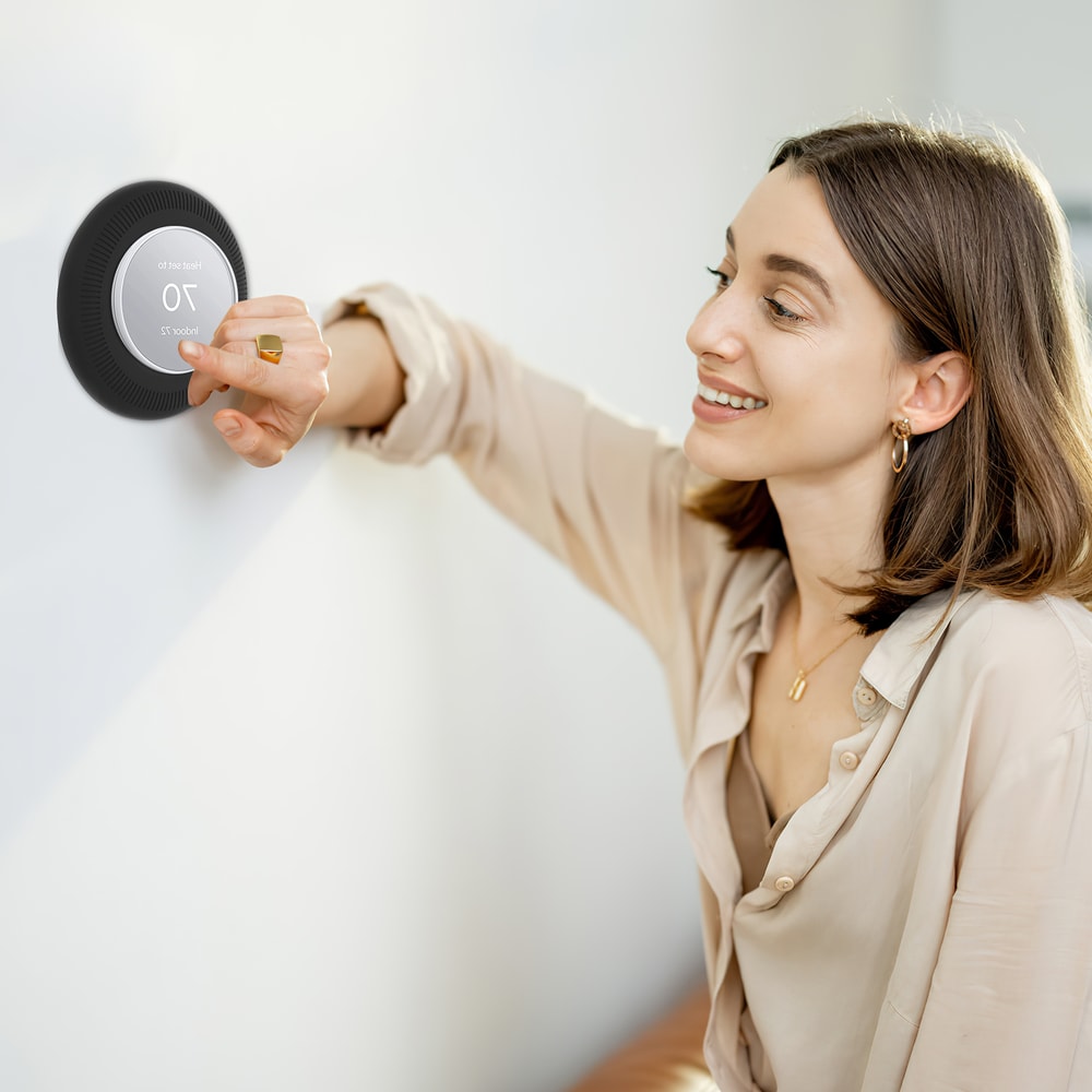 Smart Thermostat Cover Plate for Nest Clean Wall Trim Kit