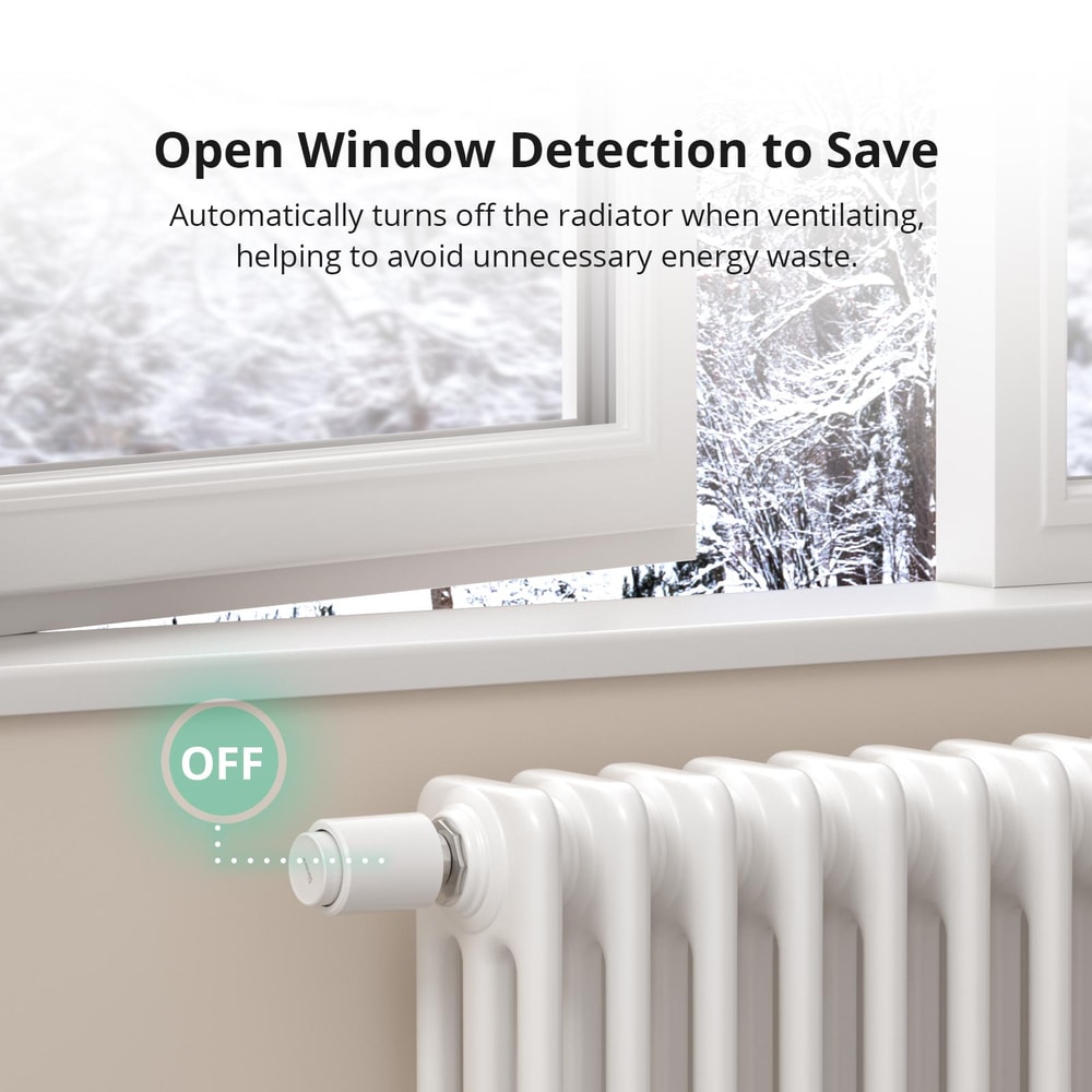 Smart Radiator Valve Zigbee Thermostatic Controller For Energy Efficient Home Heating 2