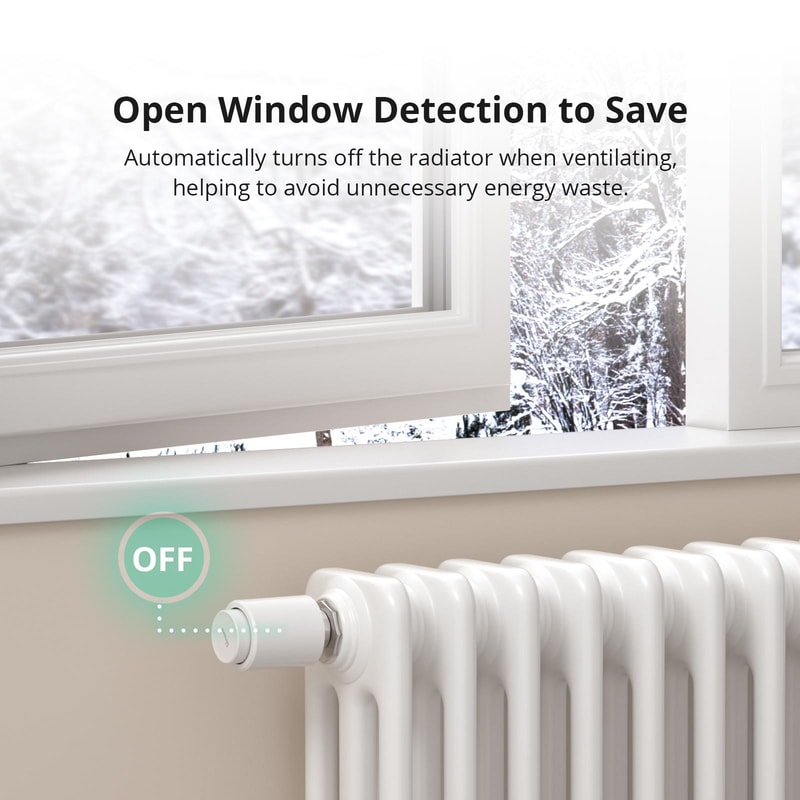 Smart Radiator Valve Zigbee Thermostatic Controller For Energy Efficient Home Heating 2