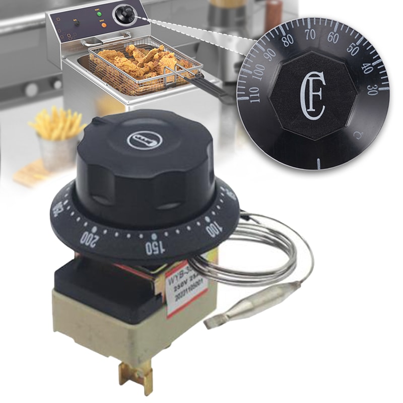 High Temp Adjustable Thermostat Switch For Water Heaters Appliances 1