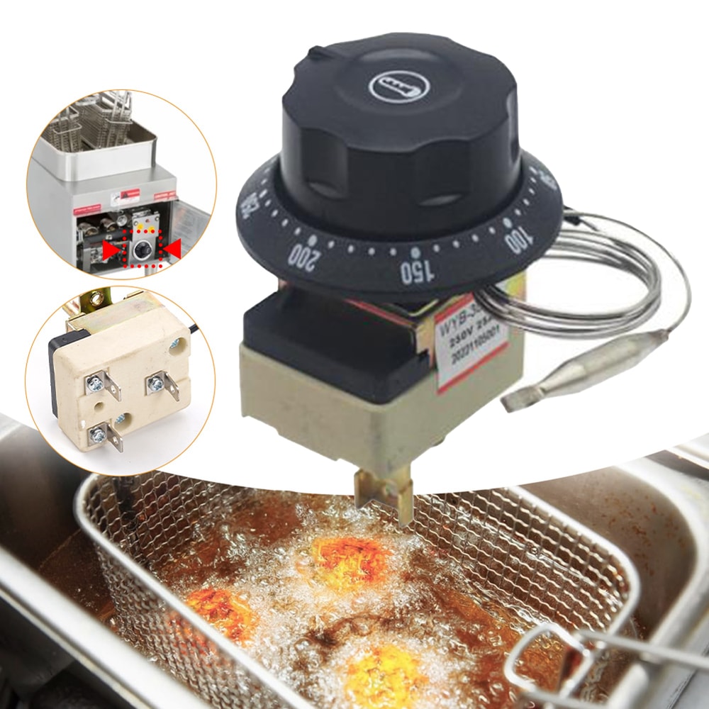 High Temp Adjustable Thermostat Switch For Water Heaters Appliances 2