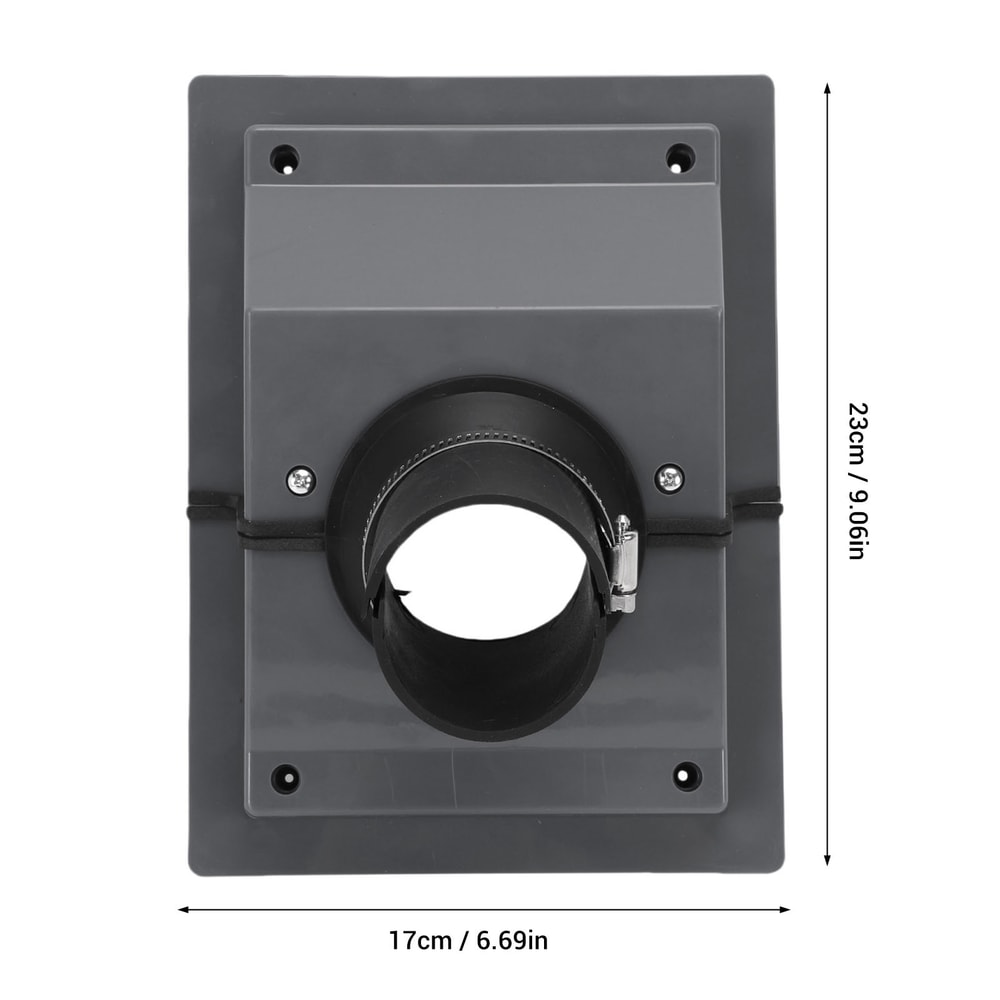 Wall Penetration AC Line Cover Kit with Gasket for Split Systems