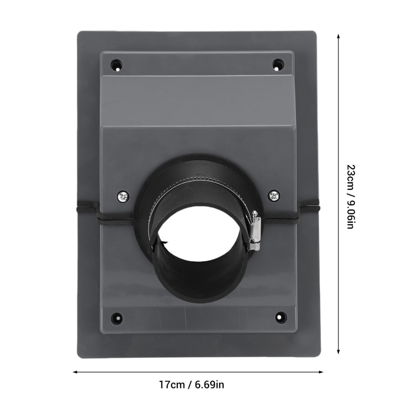 Wall Penetration AC Line Cover Kit with Gasket for Split Systems