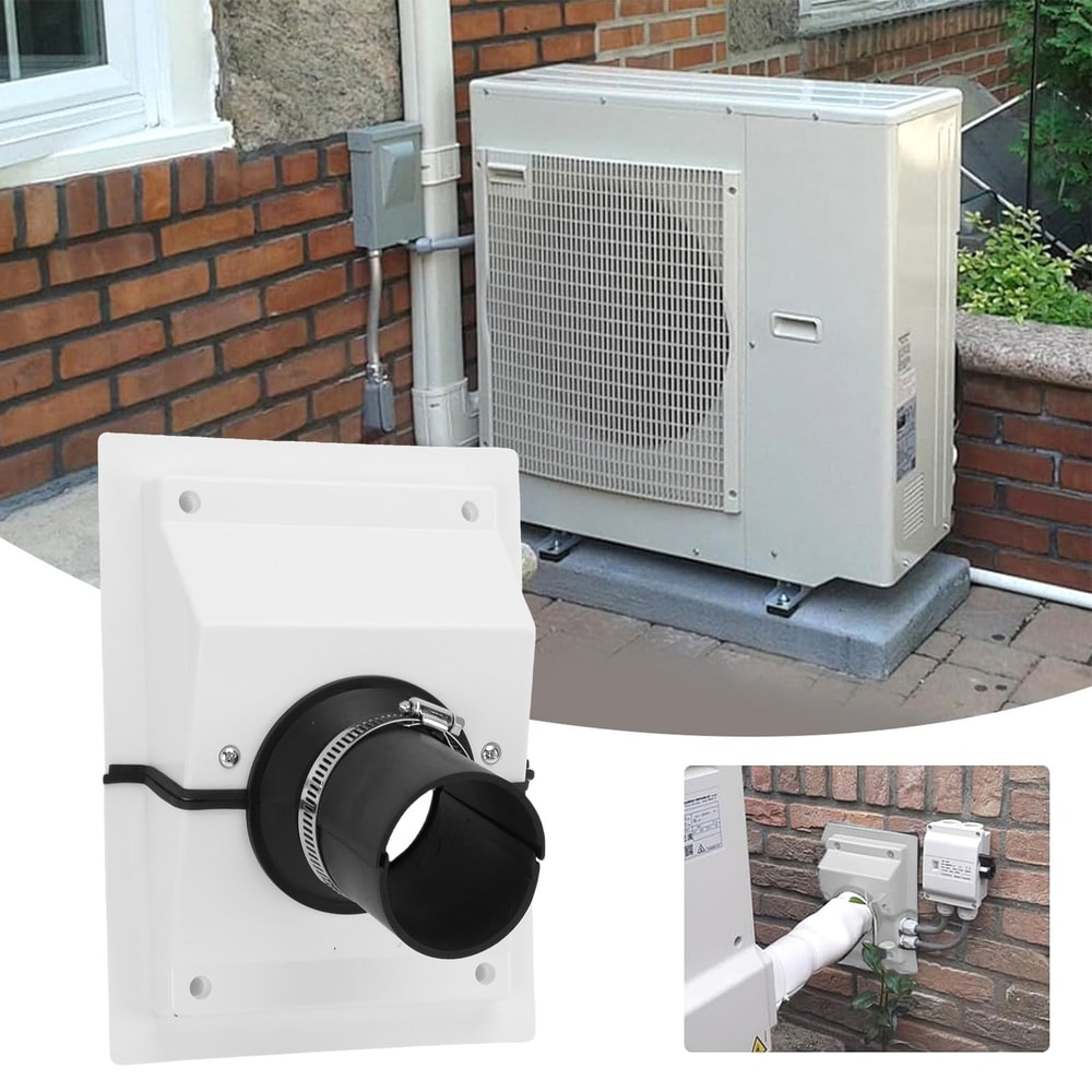 Wall Penetration AC Line Cover Kit with Gasket for Split Systems