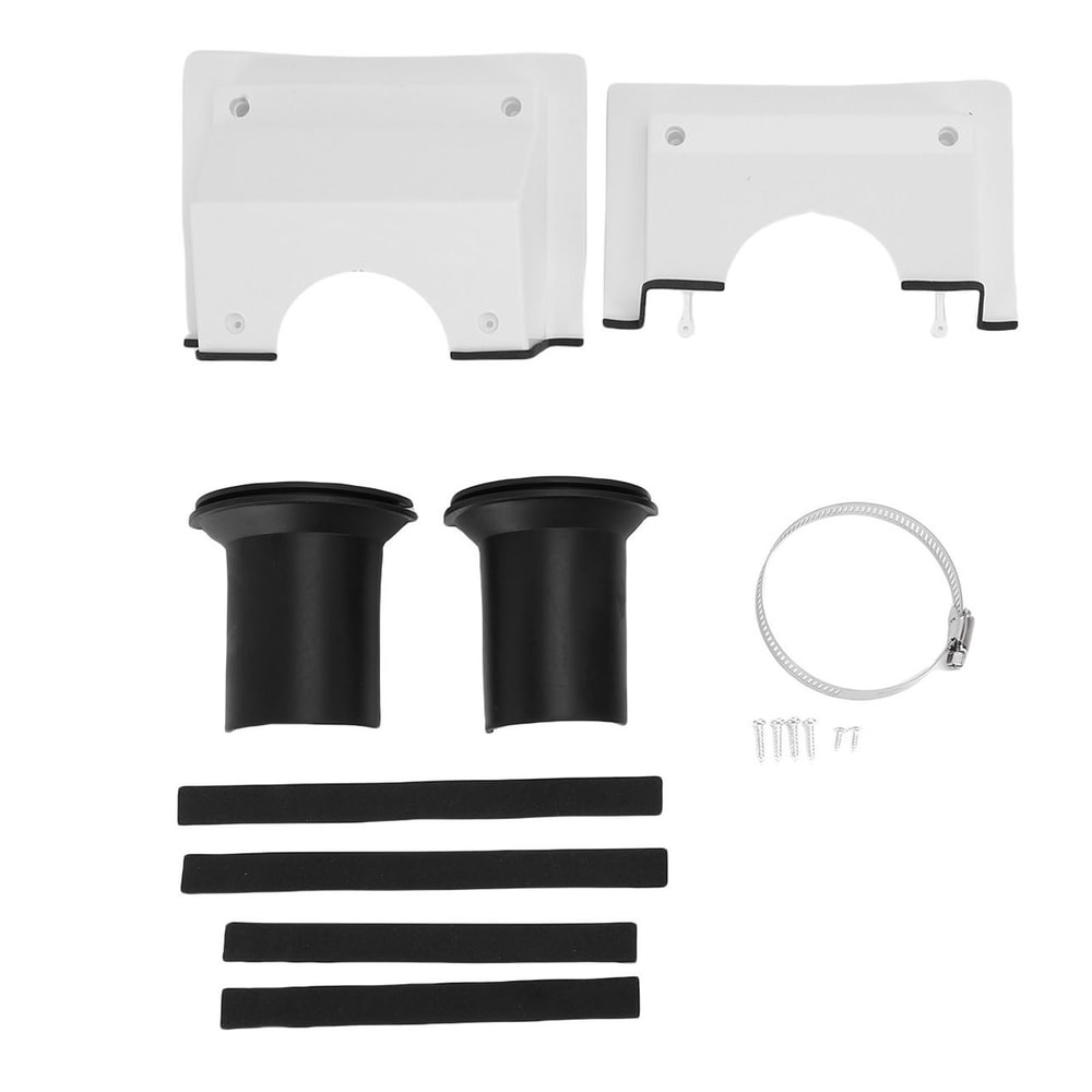 Wall Penetration AC Line Cover Kit with Gasket for Split Systems